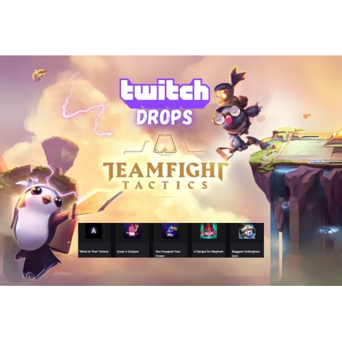  Teamfight Tactics Twitch Drops  5 Items